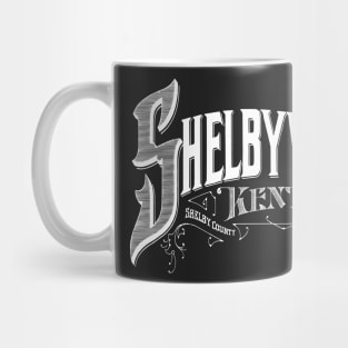 Vintage Shelbyville, KY Mug